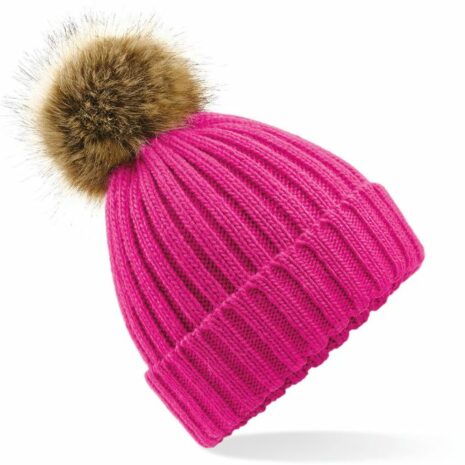 Pom pom beanie