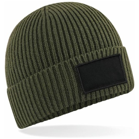 Trendy muts met patch