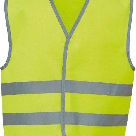 Gilet with Reflective Hem & Strips