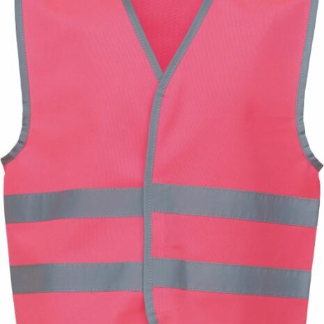 Gilet with Reflective Hem & Strips
