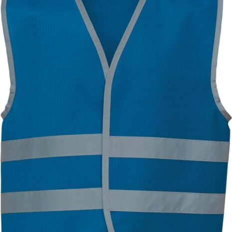 Gilet with Reflective Hem & Strips