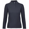 ID.001 Ladies' long-sleeve polo shirt