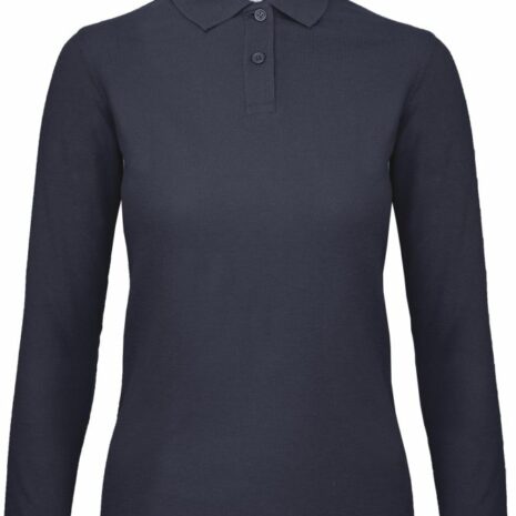 ID.001 Ladies' long-sleeve polo shirt