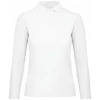 ID.001 Ladies' long-sleeve polo shirt