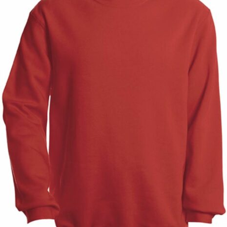 Crew Neck Sweatshirt Set In