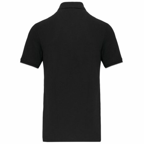 Contrasterende polo Day To Day korte mouwen