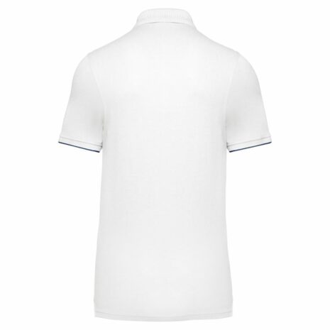 Contrasterende polo Day To Day korte mouwen