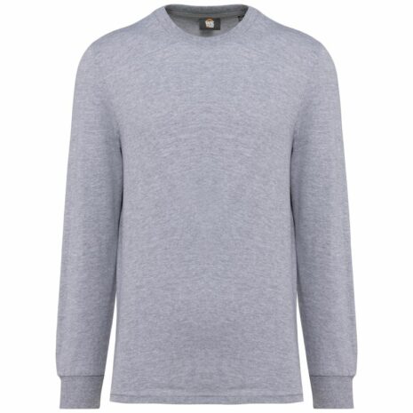 Ecologisch uniseks T-shirt met lange mouwen
