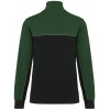 Ecologische uniseks sweater met ritskraag