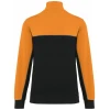 Ecologische uniseks sweater met ritskraag