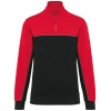Ecologische uniseks sweater met ritskraag