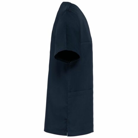 Unisex tuniek met korte mouwen in polykatoen