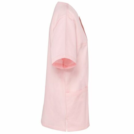 Unisex tuniek met korte mouwen in polykatoen