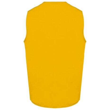 Unisex gilet in polykatoen met veel zakken