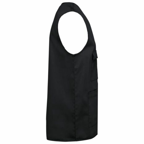 Unisex gilet in polykatoen met veel zakken