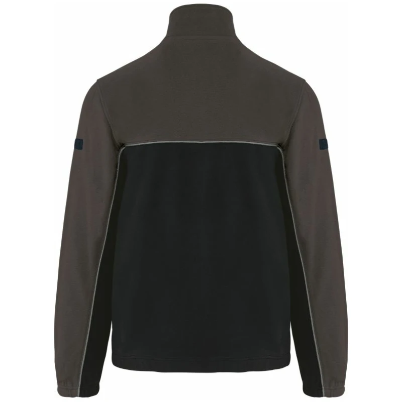 Tweekleurige ecologishe uniseks fleece