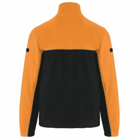 Tweekleurige ecologishe uniseks fleece