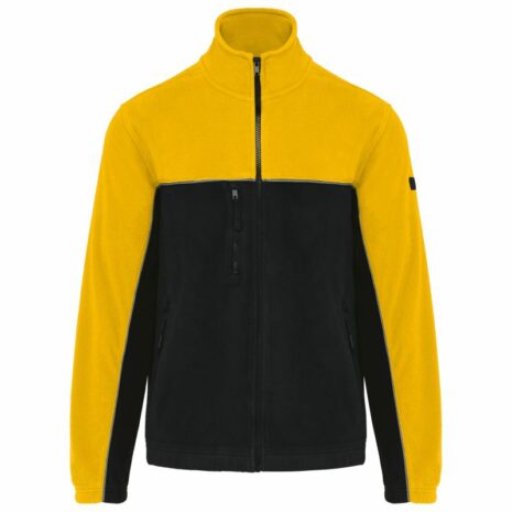 Tweekleurige ecologishe uniseks fleece