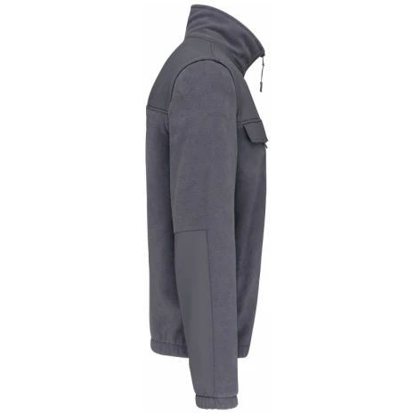 Fleecejas met afneembare mouwen