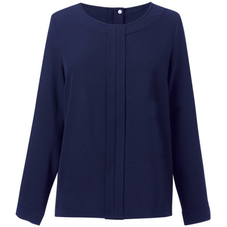 Blouse in Chinese crêpe Roma