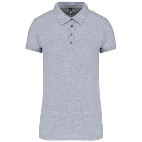 Damespolo korte mouwen van jersey