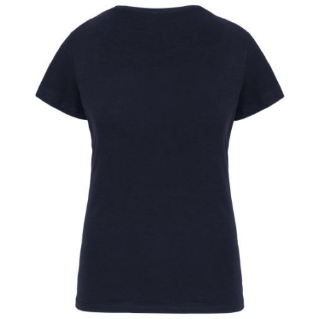 Dames-t-shirt V-hals korte mouwen