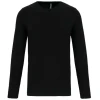 T-shirt ronde hals lange mouwen