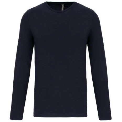 T-shirt ronde hals lange mouwen