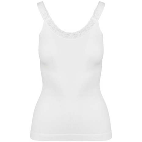 Ecologische en naadloze top met kant