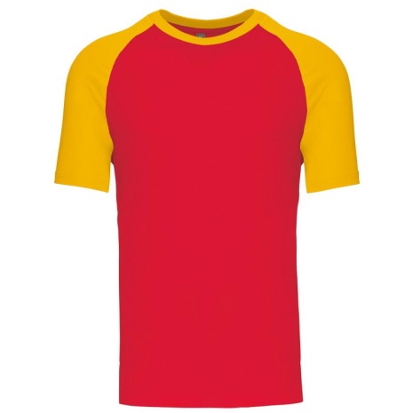 Baseball - Tweekleurig t-shirt