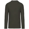 T-shirt V-hals lange mouwen