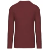 T-shirt V-hals lange mouwen