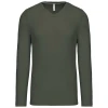 T-shirt V-hals lange mouwen