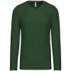 T-shirt V-hals lange mouwen