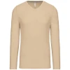 T-shirt V-hals lange mouwen