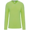 T-shirt V-hals lange mouwen