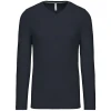 T-shirt V-hals lange mouwen