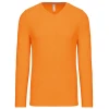 T-shirt V-hals lange mouwen