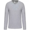 T-shirt V-hals lange mouwen