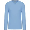 T-shirt V-hals lange mouwen
