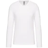 T-shirt V-hals lange mouwen