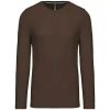 T-shirt ronde hals lange mouwen