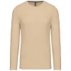T-shirt ronde hals lange mouwen