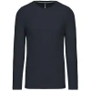 T-shirt ronde hals lange mouwen