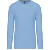 T-shirt ronde hals lange mouwen