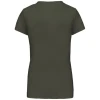 Dames t-shirt ronde hals korte mouwen