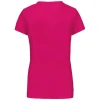Dames t-shirt ronde hals korte mouwen