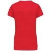 Dames t-shirt ronde hals korte mouwen