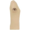 Dames t-shirt ronde hals korte mouwen