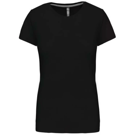 Dames t-shirt ronde hals korte mouwen